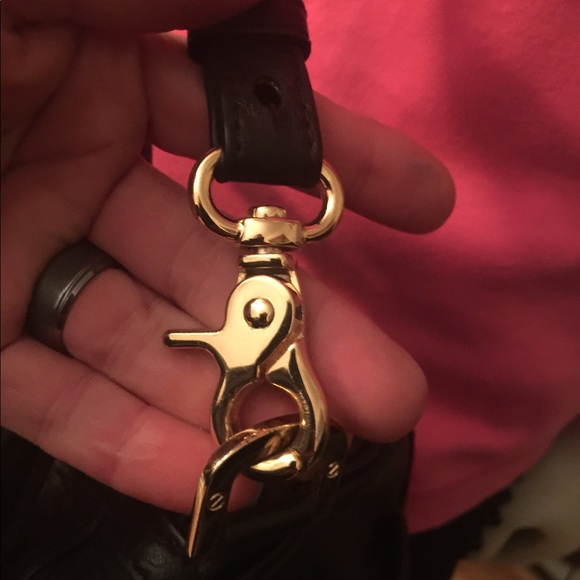 Tory Burch Black Leather Amanda Square Satchel Bag - Picture 7 of 8